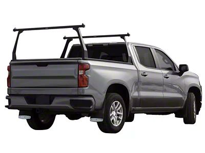 ADARAC Aluminum Series Bed Rack; Matte Black (07-21 Tundra w/ 5-1/2-Foot Bed)