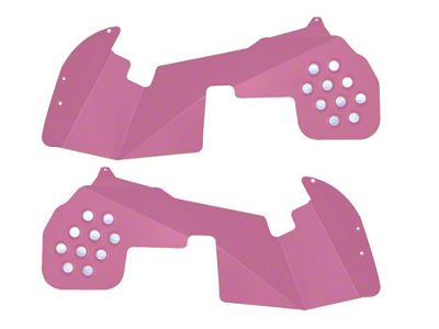 Front Inner Fender Kit; Pinky (20-25 Jeep Gladiator JT, Excluding EcoDiesel)