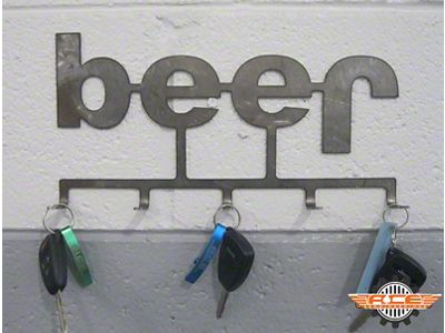 Keychain Holder; Bare Metal