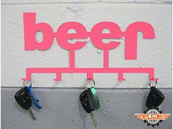 Keychain Holder; Hot Pink