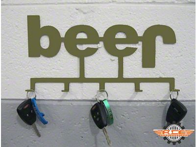 Keychain Holder; Locas Green