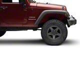Front and Rear Inner Fender Kit with Inserts; Red Baron (07-18 Jeep Wrangler JK)