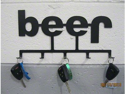 Keychain Holder; Black (97-06 Jeep Wrangler TJ)