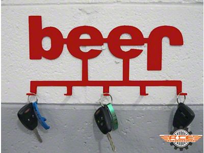 Keychain Holder; Red Baron (97-06 Jeep Wrangler TJ)