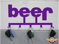 Keychain Holder; Sinbad Purple (97-06 Jeep Wrangler TJ)