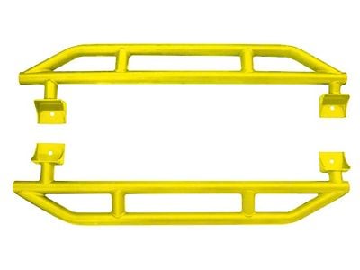 Rock Sliders; Neon Yellow (07-18 Jeep Wrangler JK 2-Door)