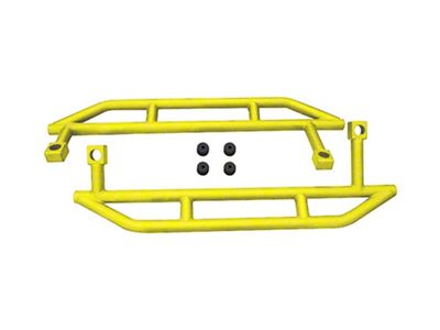 Rock Sliders; Neon Yellow (97-06 Jeep Wrangler TJ, Excluding Unlimited)