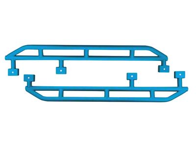 Rock Sliders; Playboy Blue (07-18 Jeep Wrangler JK 4-Door)