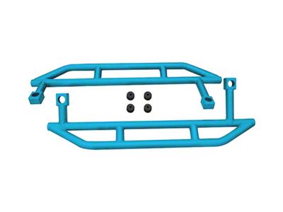 Rock Sliders; Playboy Blue (97-06 Jeep Wrangler TJ, Excluding Unlimited)