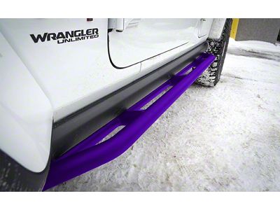 Rock Sliders; Sinbad Purple (18-25 Jeep Wrangler JL 4-Door)