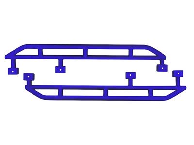 Rock Sliders; Southwest Blue (07-18 Jeep Wrangler JK 4-Door)