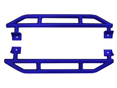 Rock Sliders; Southwest Blue (07-18 Jeep Wrangler JK 2-Door)