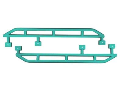 Rock Sliders; Tiffany Blue (07-18 Jeep Wrangler JK 4-Door)