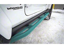 Rock Sliders; Tiffany Blue (18-25 Jeep Wrangler JL 4-Door)