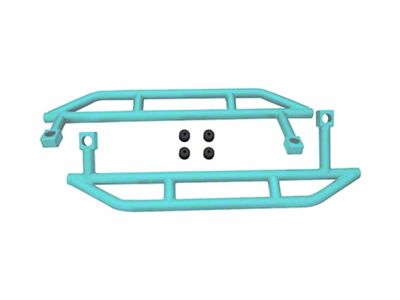 Rock Sliders; Tiffany Blue (97-06 Jeep Wrangler TJ, Excluding Unlimited)