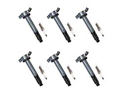 ACEON Ignition Coils with Spark Plugs; Black (14-17 4.0L 4Runner)