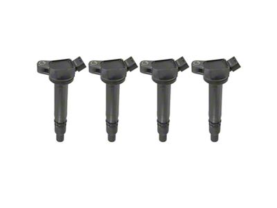 Ignition Coils; Black; Set of Four (07-09 5.7L Tundra; 10-20 Tundra)
