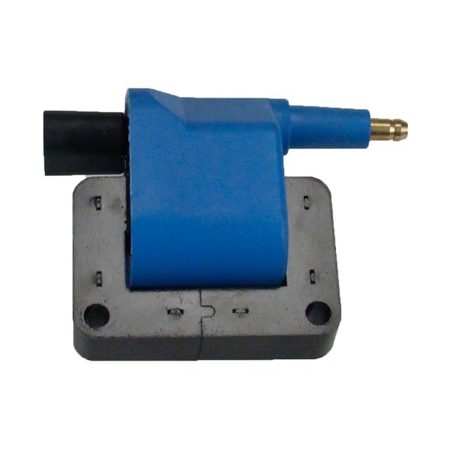 Jeep Cherokee Ignition Coil; Blue; Single (9197 Jeep Cherokee XJ