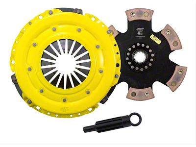 ACT HD-O/Race Rigid 6 Pad Ceramic Clutch Kit; 10-Spline (76-86 Jeep CJ7; 87-06 4.0L or 4.2L Jeep Wrangler YJ & TJ)