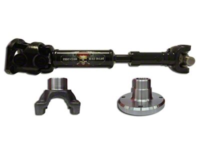Adams Driveshaft Extreme Duty Series Rear 1350 CV Driveshaft with Solid U-Joints (07-18 Jeep Wrangler JK 2-Door)