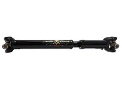 Adams Driveshaft Heavy Duty Series Slip and Stub Style Front 1310 CV Driveshaft with Greaseable U-Joints (87-95 Jeep Wrangler YJ)