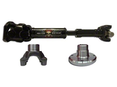 Adams Driveshaft Heavy Duty Series Rear 1350 CV Driveshaft with Greaseable U-Joints (07-18 Jeep Wrangler JK 2-Door)