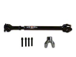 Adams Driveshaft Extreme Duty Series OEM Flange Style Front 1350 CV Driveshaft with Solid U-Joints (18-25 Jeep Wrangler JL Rubicon)