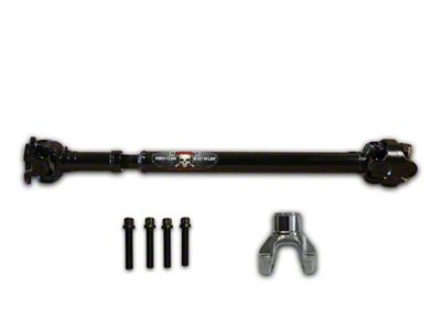 Adams Driveshaft Extreme Duty Series OEM Flange Style Front 1350 CV Driveshaft with Solid U-Joints (18-25 Jeep Wrangler JL Sahara)
