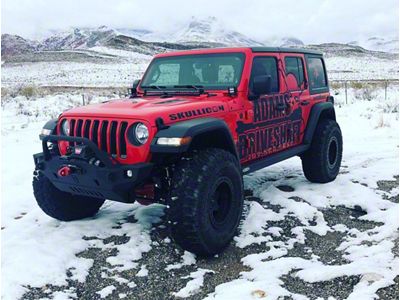 Adams Driveshaft Extreme Duty Series Rear 1350 CV Driveshaft with Solid U-Joints and Pinion Yoke (18-25 Jeep Wrangler JL Sport 4-Door)