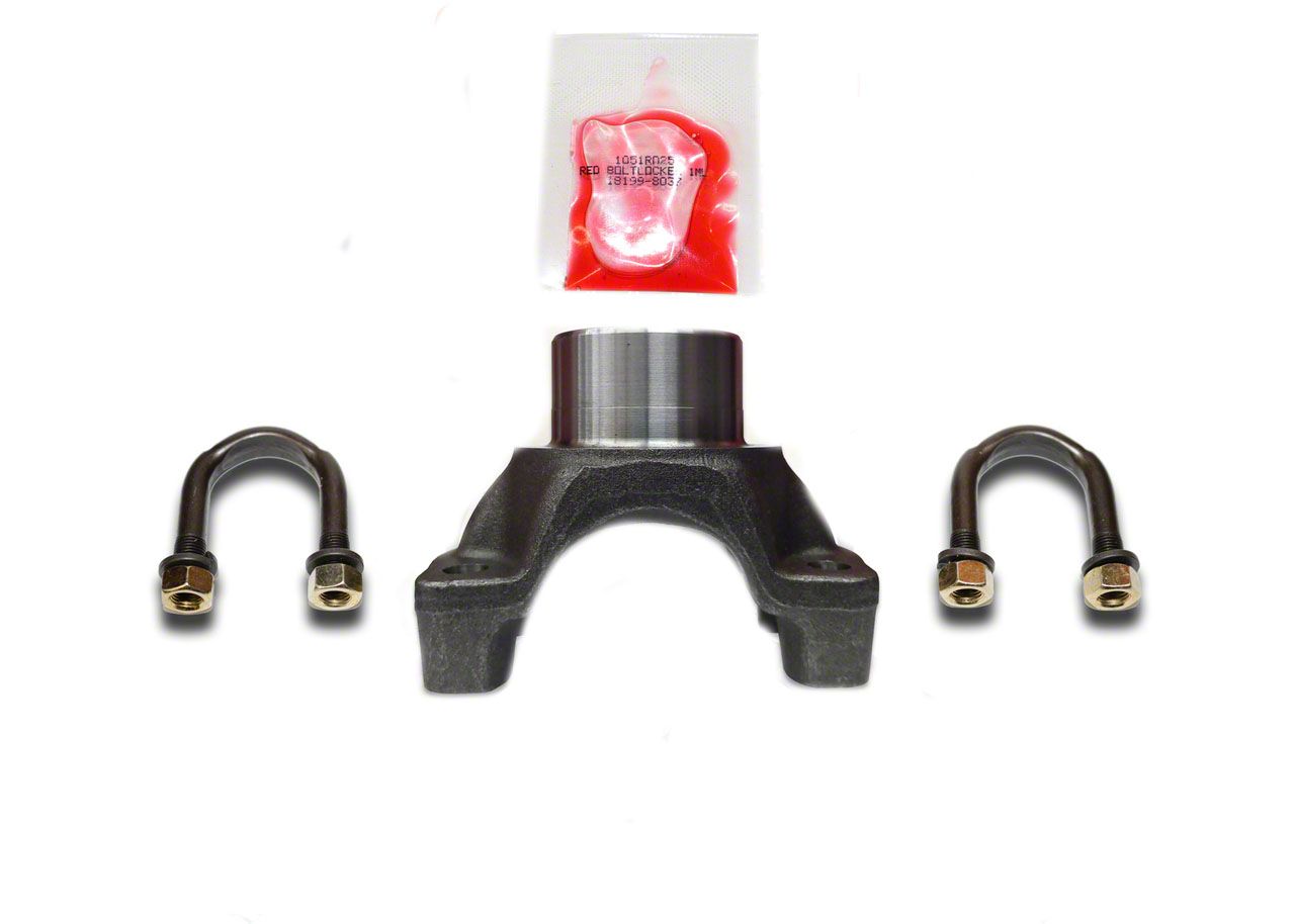 Adams Driveshaft Jeep Wrangler Front 1350 Series UBolt Style