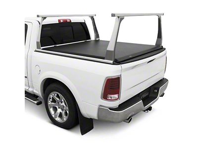 ADARAC Aluminum Series Bed Rack; Matte Black (17-24 Titan w/ 6-1/2-Foot Bed)