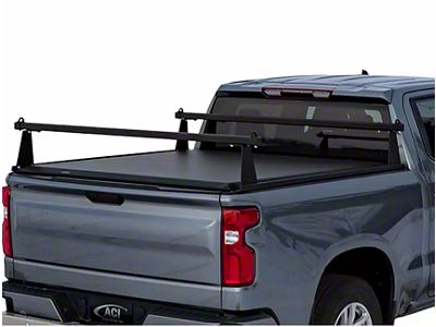 ADARAC Aluminum M-Series Bed Rack; Matte Black (07-21 Tundra w/ 8-Foot Bed)
