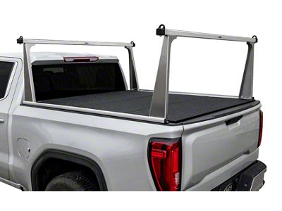 ADARAC Aluminum Pro Series Bed Rack; Silver (22-25 Tundra w/ 5-1/2-Foot Bed)