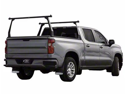 ADARAC Aluminum Series Bed Rack; Matte Black (07-21 Tundra w/ 8-Foot Bed)