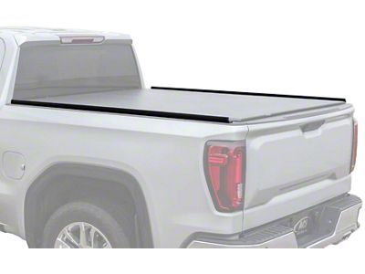 ADARAC Aluminum Utility Rails; Matte Black (22-25 Tundra w/ 5-1/2-Foot Bed)