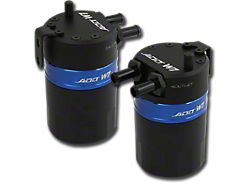 ADD W1 Baffled Oil Catch Can Kit V3; Blue Ring (18-26 3.6L Jeep Wrangler JL)