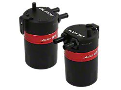 ADD W1 Baffled Oil Catch Can Kit V3; Red Ring (05-15 Tacoma)