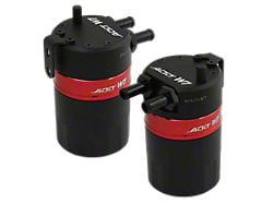 ADD W1 Baffled Oil Catch Can Kit V3; Red Ring (16-23 Tacoma)