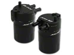 ADD W1 Baffled Oil Catch Can Kit V3; Black Ring (07-21 Tundra)