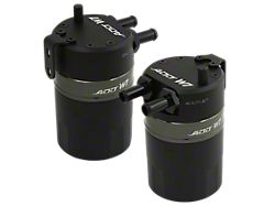 ADD W1 Baffled Oil Catch Can Kit V3; Gunmetal Ring (07-21 Tundra)
