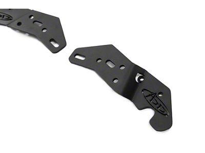 Addictive Desert Designs Dual Ditch Light Brackets for 4 or 6-Inch LED Lights (21-25 Bronco)