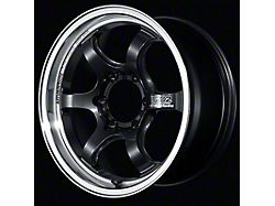 Advan RG-D2 Truck Machining and Black Gunmetallic 6-Lug Wheel; 17x8; 20mm Offset (24-26 Tacoma)