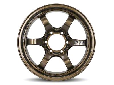 Advan RG-D2 Truck Umber Bronze Metallic 6-Lug Wheel; 18x9; 0mm Offset (24-26 Tacoma)