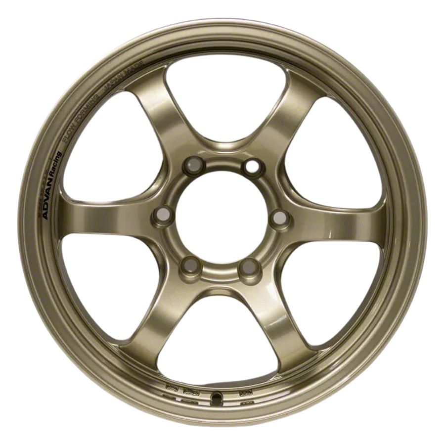 Advan Tundra RG-D2 Truck Racing Gold Metallic 6-Lug Wheel; 18x9