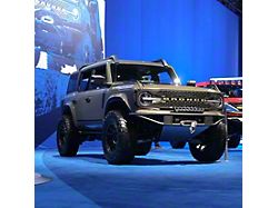 Advanced Fiberglass Concepts 2-Inch Flare/1-Inch Rise Front Fenders; Unpainted (21-26 Bronco, Excluding Raptor)