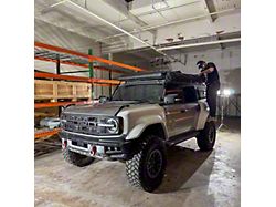 Advanced Fiberglass Concepts 4.50-Inch Flare/1-Inch Rise Front Fenders; Unpainted (22-26 Bronco Raptor)