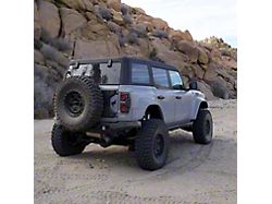 Advanced Fiberglass Concepts 4.50-Inch Flare/1-Inch Rise Rear Quarter Panels; Unpainted (22-26 Bronco Raptor)