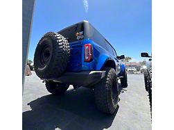 Advanced Fiberglass Concepts 5-Inch Flare/1-Inch Rise Rear Quarter Panels; Unpainted (21-26 Bronco 4-Door, Excluding Raptor)