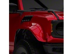 Advanced Fiberglass Concepts 7.50-Inch Flare/1-Inch Rise Front Fenders; Unpainted (22-26 Bronco Raptor)
