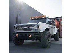 Advanced Fiberglass Concepts 8-Inch Flare/1-Inch Rise Front Fenders; Unpainted (21-26 Bronco, Excluding Raptor)